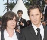 Naomi Campbell, Catherine Breillat, Christophe Rocancourt et Farida Khelfa lors du Festival de Cannes en mai 2008