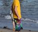 sur une plage de Malibu, le vendredi 17 février 2012.