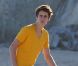 Justin Bieber sur une plage de Malibu, le vendredi 17 février 2012.