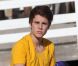 Justin Bieber sur une plage de Malibu, le vendredi 17 février 2012.