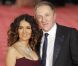 François-Henri Pinault et Salma Hayek lors de la cérémonie des Goya à Madrid le 19 février 2012