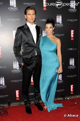Kourtney Kardashian et Scott Disick, en décembre 2010 à Miami.