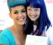 Katy Perry a fait le onheur de ses fans en Californie et a lancé sa ligne de faux-cils le 22 février 2012