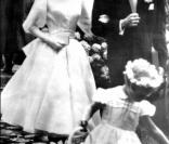 Mariage de Mel Ferrer et Audrey Hepburn le 25/09/1954 a Burgenstock en Suisse
