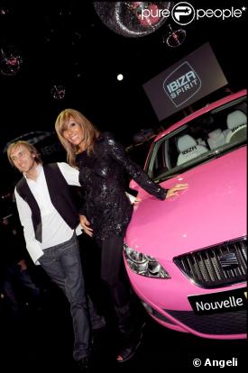 David et Cathy Guetta à la soirée SEAT