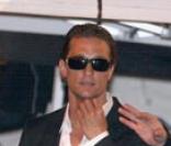 Matthew McConaughey sur le tournage d'une pub Dolce & Gabbana