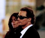 Matthew McConaughey sur le tournage d'une pub Dolce & Gabbana