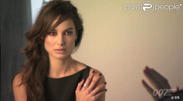 La Française Bérénice Marlohe, prochaine James Bond Girl de  Skyfall , se dévoile dans une vidéo.