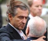 Bernard Henri Levy, sa femme Arielle Dombasle et Pierre Bergé