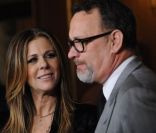 Tom Hanks et sa femme Rita Wilson lors du dîner après le concert Revlon 2012 organisé par le Rainforest Fund, le 3 avril 2012 à New York