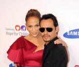Jennifer Lopez et Marc Anthony, en juin 2011.