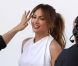 Jennifer Lopez sur le tournage d' American Idol , le 19 avril 2012 à Los Angeles