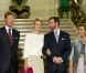  Le grand-duc héritier Guillaume de Luxembourg et sa fiancée la comtesse Stéphanie de Lannoy entourés du couple grand-ducal, Henri et Maria Teresa de Luxembourg, le 27 avril 2012 au château de Berg. 
 La comtesse Stéphanie de Lannoy, qui s'apprête à épouser le grand-duc héritier Guillaume de Luxembourg, prince de Nassau et de Bourbon-Parme, a été officiellement présentée aux autorités nationales, à la presse et au public le 27 avril 2012. La séance photo a eu lieu au palais grand-ducal, au lendemain de l'annonce de leurs fiançailles. 
