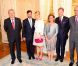 Les fiançailles du grand-duc héritier Guillaume de Luxembourg et de la comtesse Stéphanie de Lannoy ont été célébrées le 27 avril 2012, au lendemain de leur annonce : après la présentation officielle de la comtesse au palais grand-ducal (11h30), un déjeuner a eu lieu en présence des deux familles suivi d'une séance photo (15h30) dans le parc du château de Colmar-Berg, résidence de la famille grand-ducale.