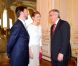 Les fiançailles du grand-duc héritier Guillaume de Luxembourg et de la comtesse Stéphanie de Lannoy ont été célébrées le 27 avril 2012, au lendemain de leur annonce : après la présentation officielle de la comtesse au palais grand-ducal (11h30), un déjeuner a eu lieu en présence des deux familles suivi d'une séance photo (15h30) dans le parc du château de Colmar-Berg, résidence de la famille grand-ducale.
