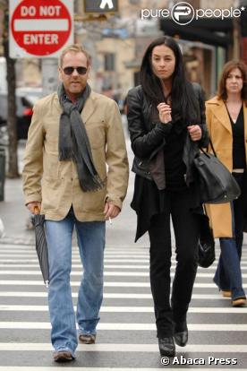Kiefer Sutherland et Siobhan Bonnouvrier