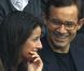 Jean-Luc Delarue et Anissa en septembre 2011à Paris