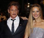 Sean Penn et Petra Nemcova au palais des festivals de Cannes le 18 mai 2012