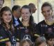 Alexandra de Hanovre le 22 mai 2012 à Monaco pour un match de charité organisé au profit de l'association de la princesse Charlène