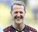 Michael Schumacher lors d'un match de foot de charité donné en faveur de l'association de la princesse Charlène au Stade Louis II de Monaco le 22 mai 2012