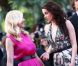Kirsten Dunst et Kristen Stewart lors de la montée des marches de  Sur la route , au Festival de Cannes le 23 mai 2012.
