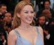 Kylie Minogue lors de la montée des marches de la cérémonie de clôture du Festival de Cannes. Le 27 mai 2012.