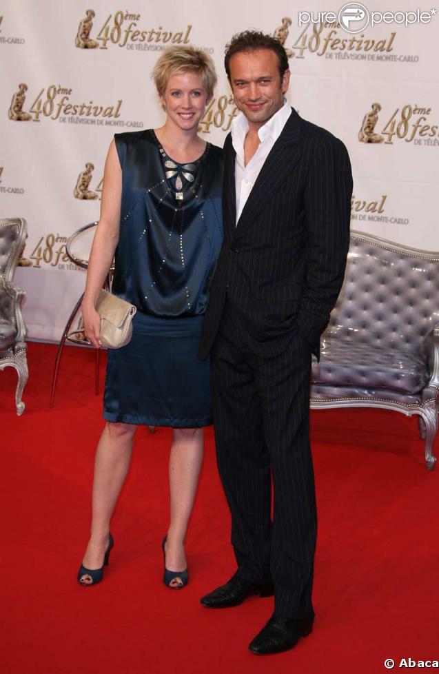 Vincent Perez et Audrey Looten au Festival Télé de Monte-Carlo
