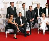 Claudia Cardinale, Bruno Wolkowitch et le casting de Hold Up à l'italienne au Festival Télé de Monte-Carlo