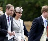 Kate Middleton, une perle au bras de William au mariage d'une nièce de Lady Di