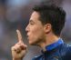 Samir Nasri lors du match de l'Euro entre la France et l'Angleterre (1-1) qui s'est déroulé le 11 juin 2012 à Donetsk en Ukraine