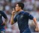 Samir Nasri et Alou Diarra lors du match de l'Euro entre la France et l'Angleterre (1-1) qui s'est déroulé le 11 juin 2012 à Donetsk en Ukraine