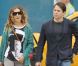 Sarah Jessica Parker et son mari Matthew Broderick emmènent leur fils James à l'école. New York, le 13 juin 2012.