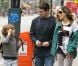 Sarah Jessica Parker et son mari Matthew Broderick en toute décontraction emmènent leur fils James à l'école. New York, le 13 juin 2012.