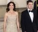 La princesse Mary et le prince Frederik arrivent pour un dîner au palais royal Amalienborg, à Copenhague, le 14 juin 2012 en l'honneur de la visite officielle au Danemark du président de la République populaire de Chine Hu Jintao et son épouse Liu Yongqing.