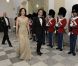 La princesse Mary arrive avec son époux le prince Frederik pour un dîner au palais royal Amalienborg, à Copenhague, le 14 juin 2012 en l'honneur de la visite officielle au Danemark du président de la République populaire de Chine Hu Jintao et son épouse Liu Yongqing.