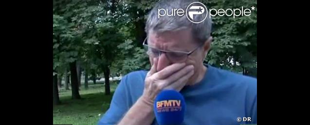 Jean-Michel Larqué, ému aux larmes sur BFM TV après le décès de Thierry Roland.