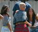 Amber Rose très en beauté sur le tournage de School Dance, de Nick Cannon, à Norwalk, le 18 juin 2012