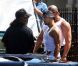 Amber Rose sur le tournage de School Dance à Norwalk, le 18 juin 2012