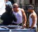 Amber Rose sur le tournage de School Dance à Norwalk, le 18 juin 2012