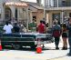 Amber Rose sur le tournage de School Dance à Norwalk, le 18 juin 2012