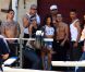 Amber Rose sur le tournage de School Dance à Norwalk, le 18 juin 2012