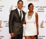 Adam Rodriguez et sa petite amie au Festival de monte-carlo