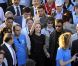 Angelina Jolie se rendant dans un camp de réfugiés syriens en Turquie en juin 2011