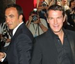 Nikos Aliagas et Benjamin Castaldi en août 2007