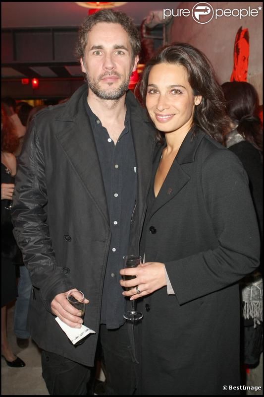 Marie Fugain et son mari Richard Charest, à Paris, en 2009.