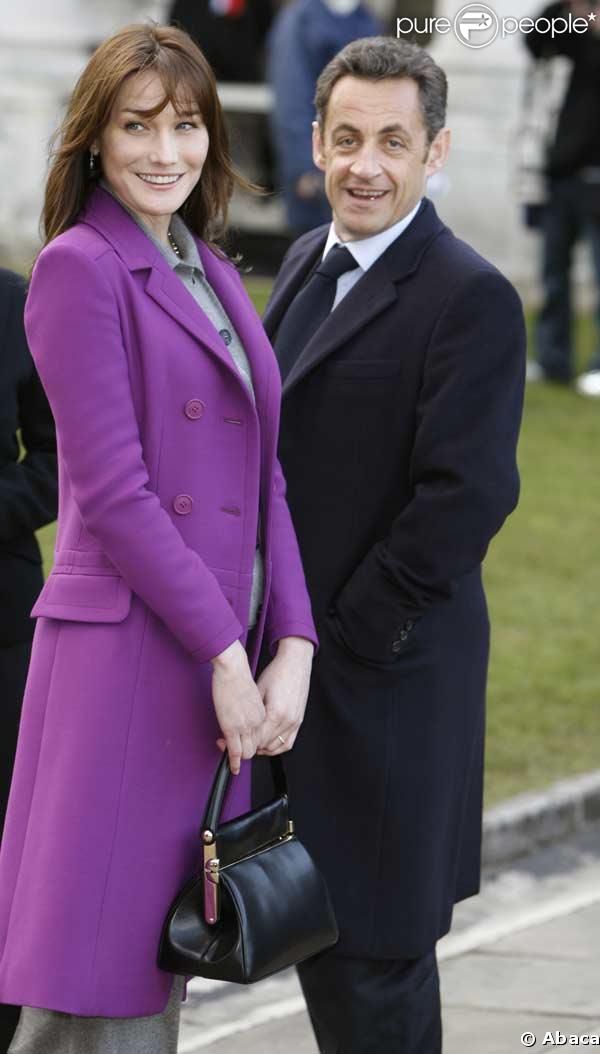Carla Bruni et Nicolas Sarkozy