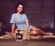 Image extraite du clip  National Anthem  de Lana Del Rey, juin 2012.
