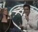 Céline Dion et Elvis Presley en duo sur  If I can dream , sur le plateau d' American Idol , avril 2007.