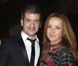 Grégoire et Eléonore de Galard à l'Opéra-Garnier, le 22 novembre 2011.