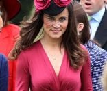 Pippa Middleton le 19 mai 2012 lors du mariage de Sam Holland et Camilla Hook